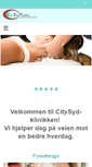 Mobile Screenshot of citysydklinikken.no